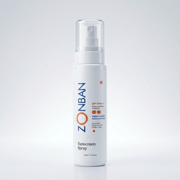 ZONBAN Sunscreen Spray SPF 70 PA++++ | Broad Spectrum Sunscreen Spray for Advanced UV Protection