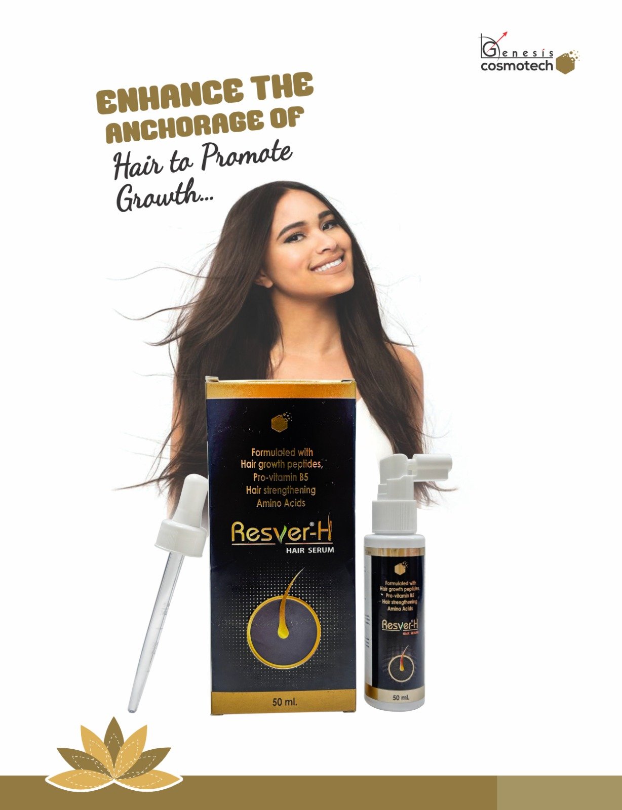 RESVER-H Hair Serum | Advanced Hair Growth & Strengthening Serum - Image 2