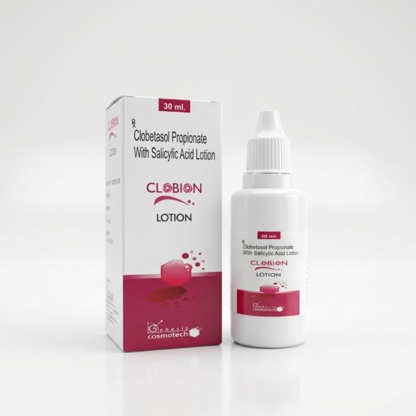 Clobetasol propionate 0.05%+salicylic acid 3% lotion