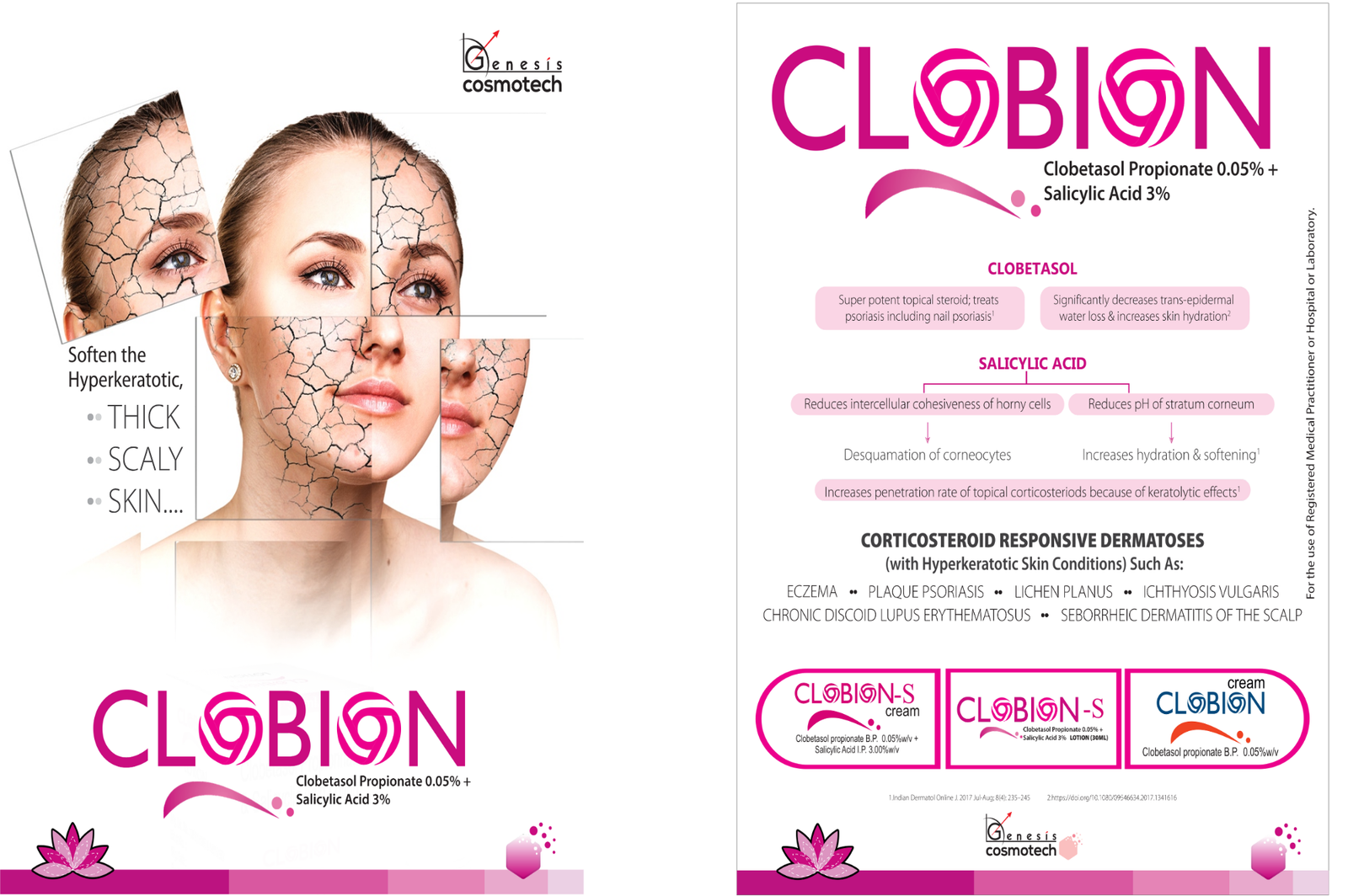 Clobetasol propionate 0.05%+salicylic acid 3% lotion - Image 2