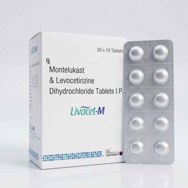 Montelukast Sodium & Levocetirizine Hydrochloride Tablets I.P