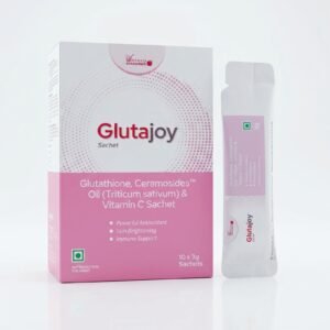 GLUTAJOY Sachets | Glutathione, Ceramosides & Vitamin C Supplement
