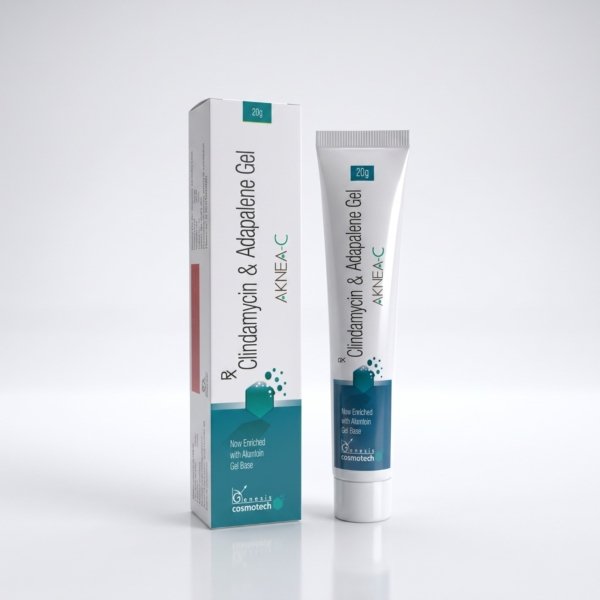 Clindamycin phosphate 1%+Adapalene 0.1% w/w