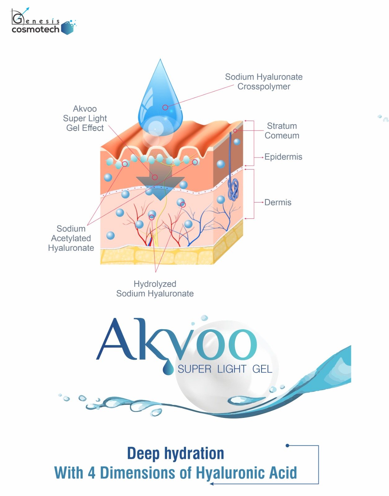 AKVOO Super Light Gel | Deep Hydration with 4 Dimensions of Hyaluronic Acid - Image 2